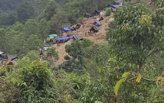 Empat Penambang PETI Dongi-Dongi Terluka Tertimpa Longsor