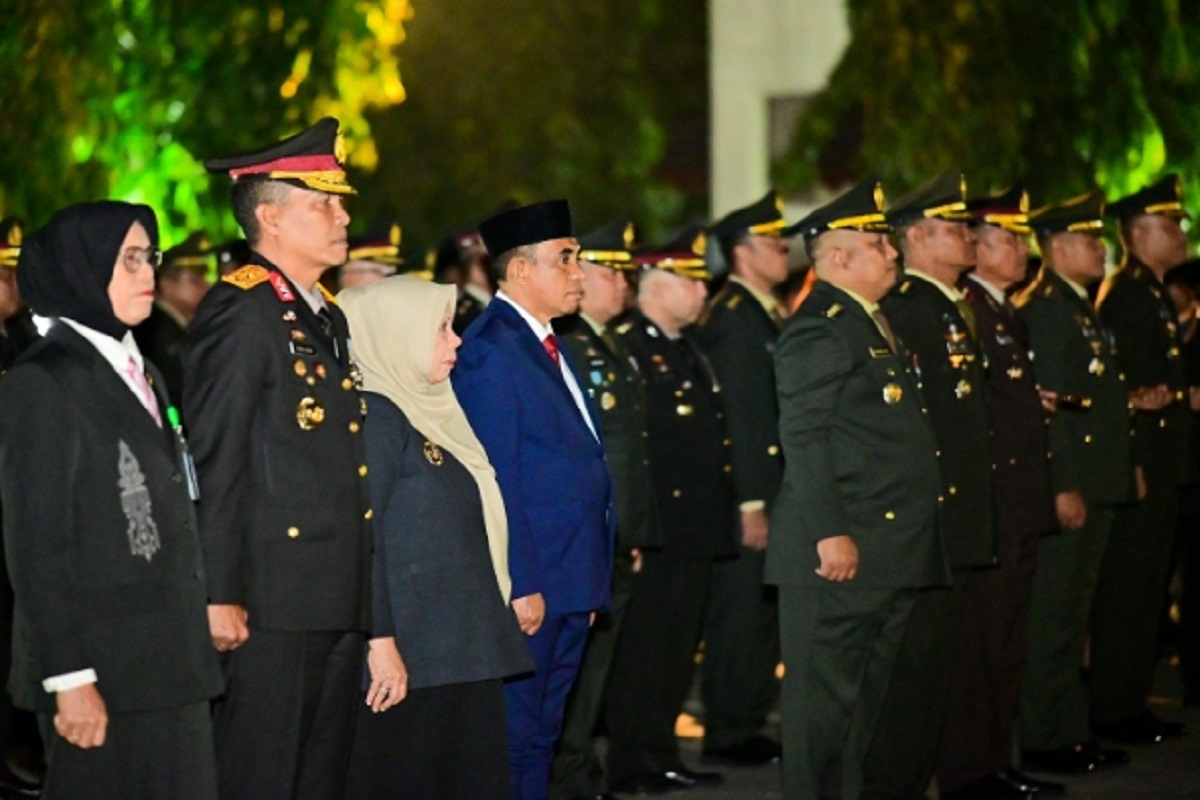 Gubernur Sulawesi Tengah Hadiri Malam Renungan Suci HUT ke-80 Kemerdekaan RI