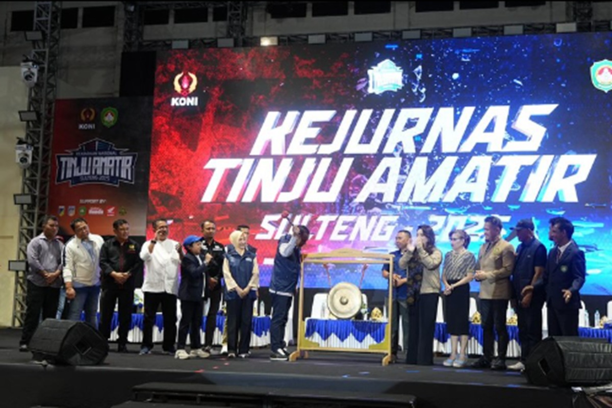 Gubernur Buka Kejurnas Tinju Amatir 2025 di Palu: Dari Sulteng, Semangat Kebangkitan Olahraga Indonesia