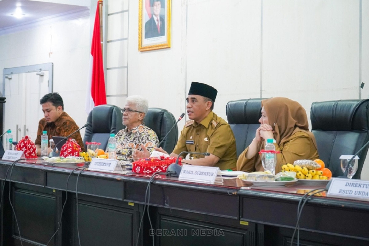 Gubernur Anwar dan Wagud Reny Kompak Dorong Modernisasi RSUD Undata dan Madani