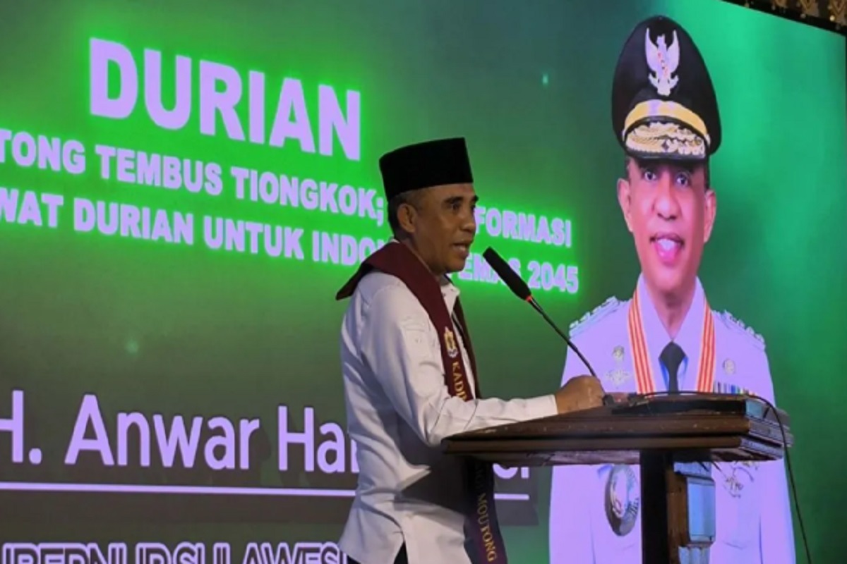 Gubernur Sulteng Anwar Hafid Dorong Parimo Jadi Lumbung Durian