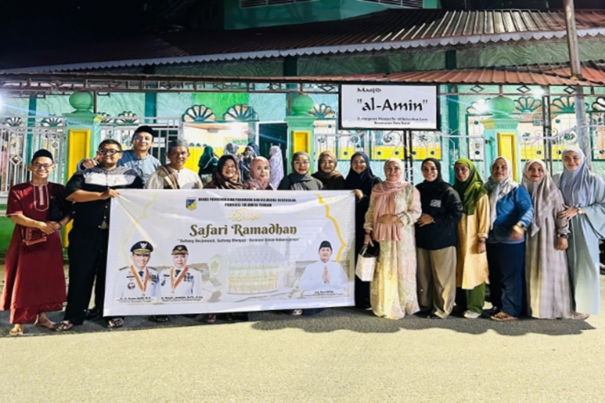 Dinas P2KB Sulteng Gelar Safari Ramadhan di Masjid Al-Amin Palu
