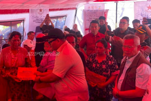 Ditjenpas Sulteng Salurkan Bantuan untuk Korban Gempa Sigi