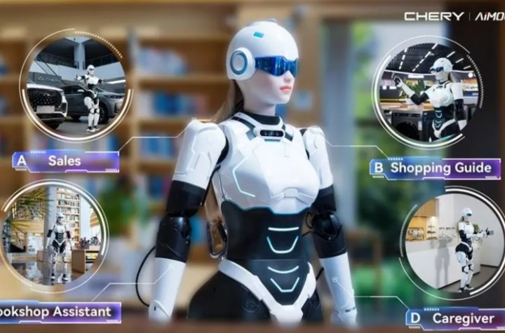 Dalami Robot AiMOGA dan Kaitannya dengan Chery