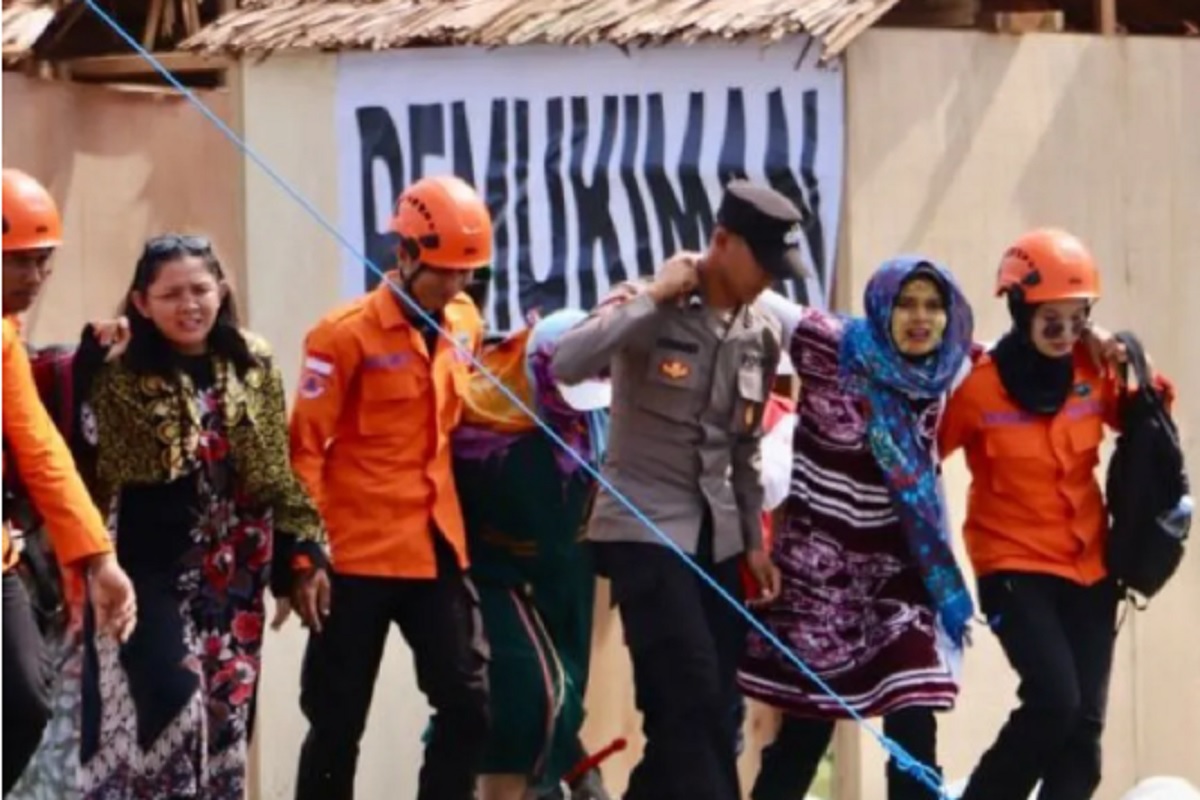 Polda Sulteng Gelar Simulasi Penanggulangan Bencana dan Unjuk Rasa