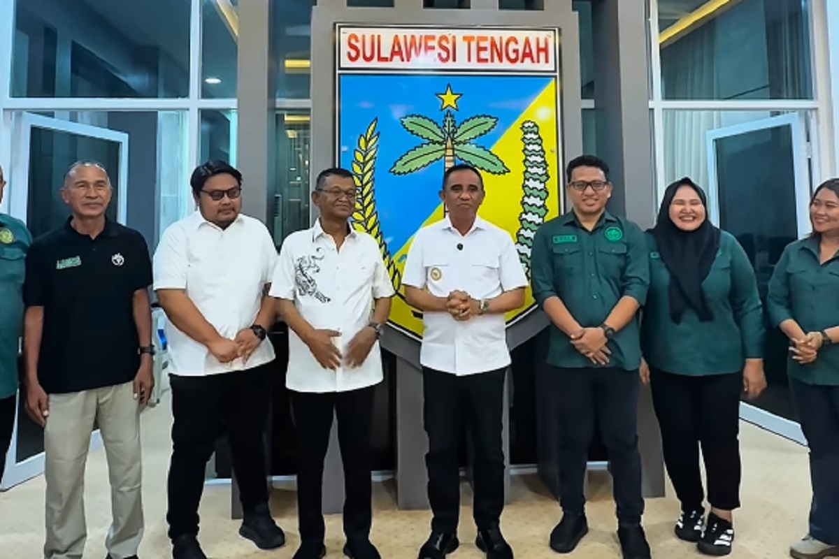 Gubernur Anwar Hafid Dukung Infrastruktur dan Pembinaan Persipal Palu