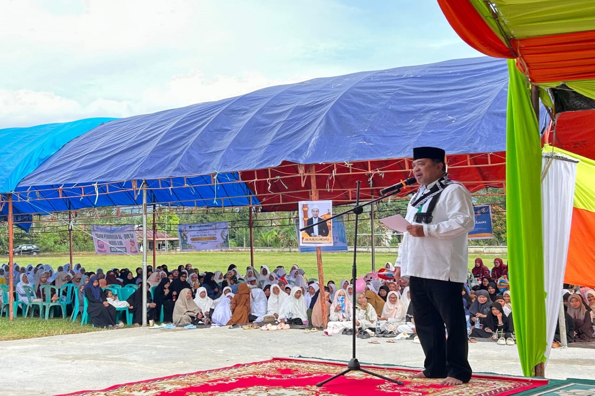 Wakili Gubernur, Kesbangpol Sulteng Hadiri Tabligh Akbar Gebyar Ramadhan 1447 Hijriah di Pamona