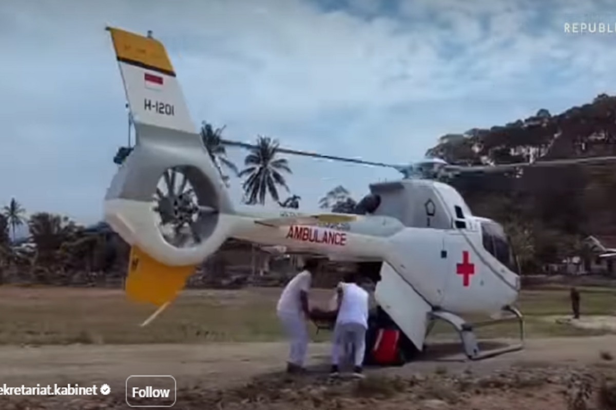 Ambulans Udara Mulai Diuji Coba, Pemerintah Bidik Akses Kesehatan Pelosok