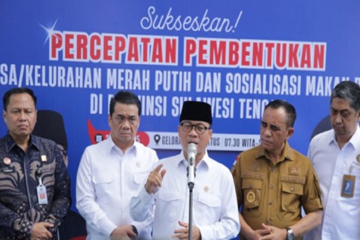 Luncurkan Koperasi Merah Putih di Sulteng, Mendes PDT: Jangan Kecilkan Peran Kepala Desa