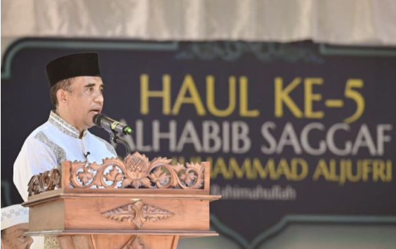 Haul Habib Saggaf, Anwar Hafid: Ilmu Harus Jadi Panglima Kehidupan