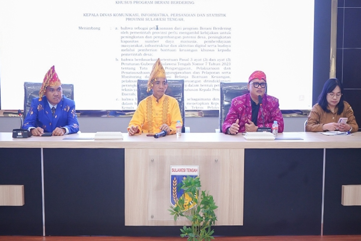 Program “Berani Berdering” Digeber, Kominfo Sulteng Pacu Internet Masuk Desa hingga Pelosok