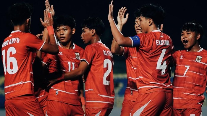 Indonesia Bungkam China! Gol Keanu Sanjaya dengan Sundulan Maut