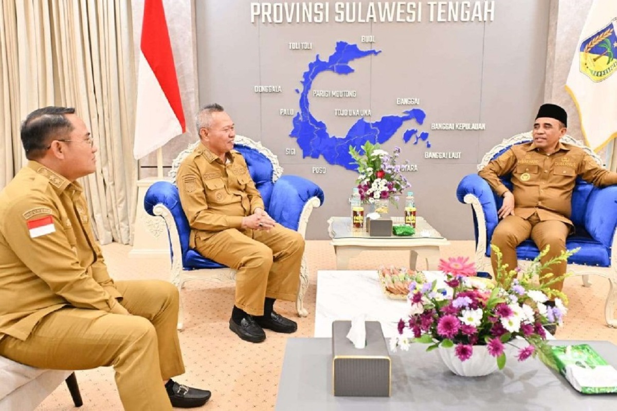 Temui Gubernur Anwar Hafid, Bupati Sigi Bahas Sejumlah Agenda Strategis