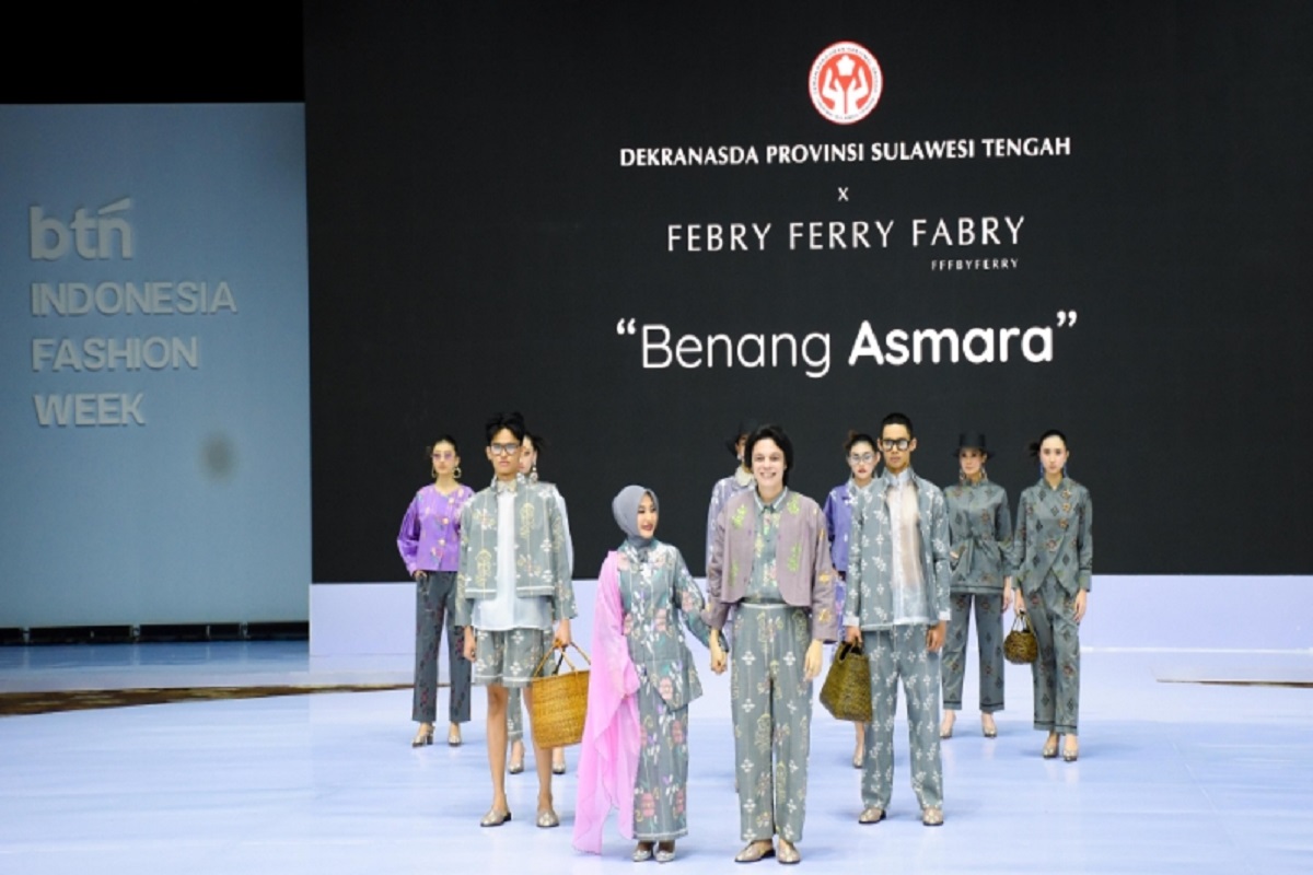 Dekranasda Sulteng Promosikan Batik Bomba di Rehearsal BTN Fashion Week Jakarta
