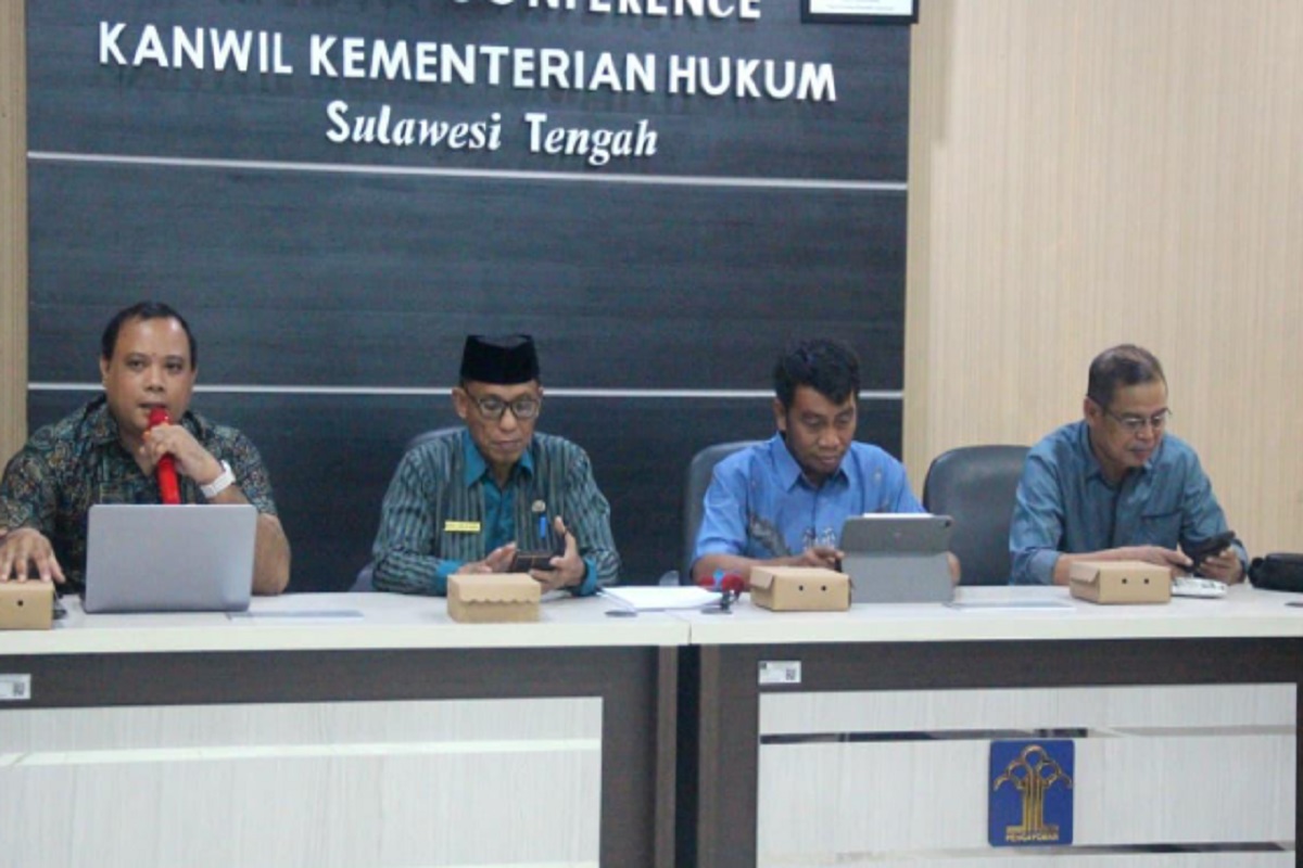 Kanwil Kemenkumham Sulteng Dorong Harmonisasi Regulasi Daerah Bersama Pemkab Morowali