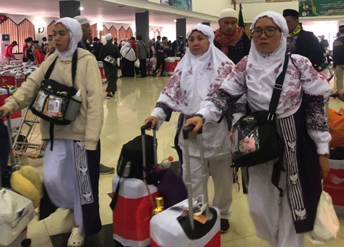 1.994 Calon Haji Asal Sulteng Tiba di Makkah Arab Saudi