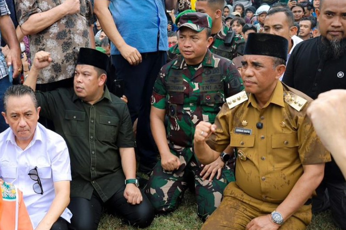 DPRD Sulteng Puji Aksi Damai Demonstran