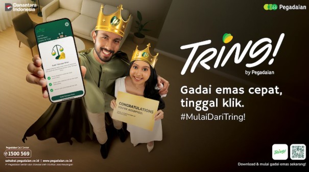 Tring! jadi Andalan PT Pegadaian Melayani Nasabah dengan Mudah 