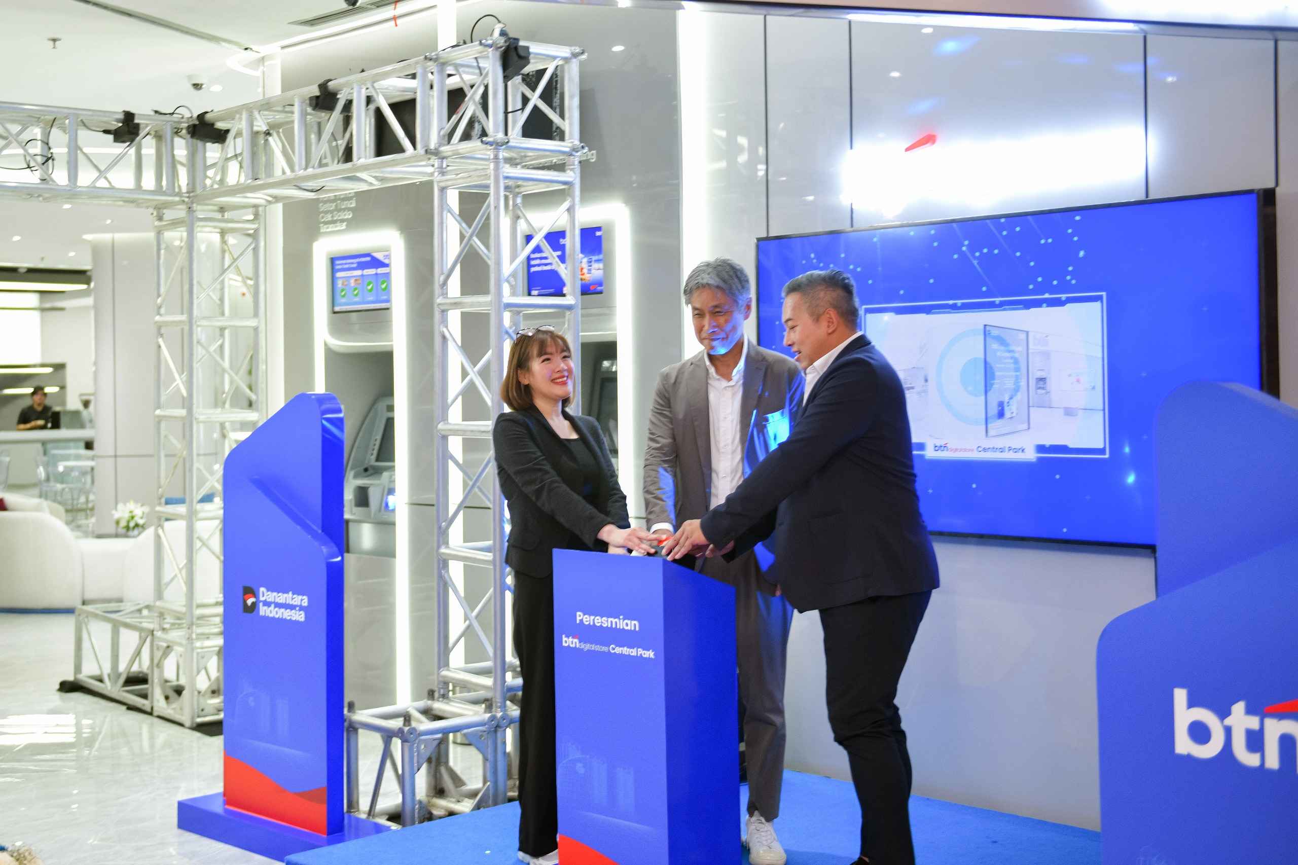 Bidik 100 Digital Store pada 2027, BTN Resmikan Gerai Baru di Central Park
