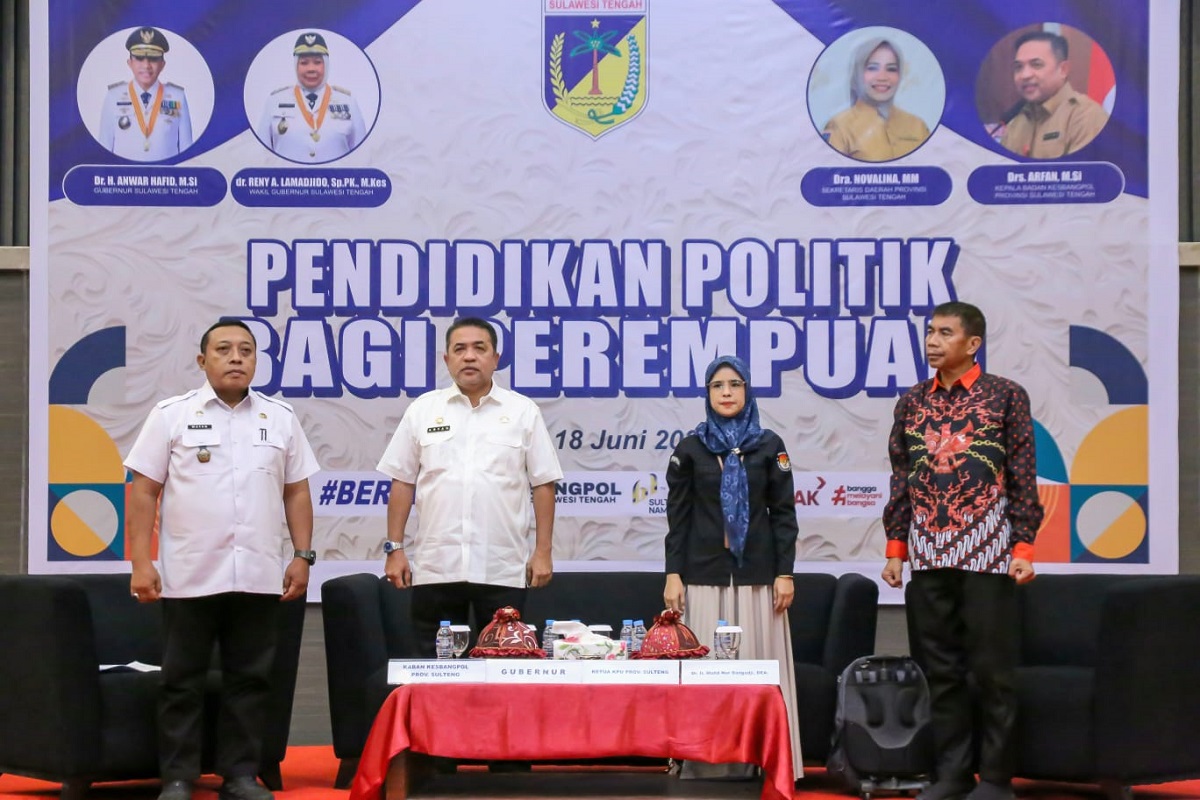 Bakesbangpol Sulteng Dorong Perempuan Ambil Peran di Dunia Politik