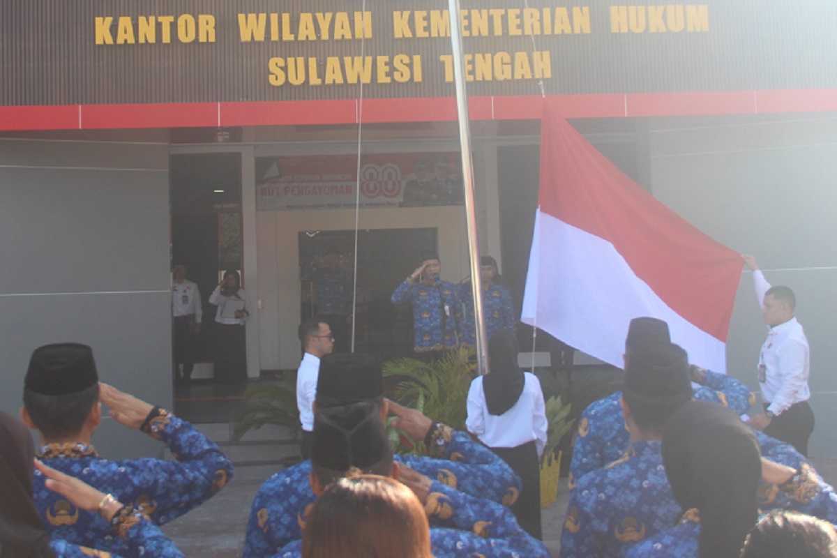 Kemenkum Sulteng Kobarkan Semangat Sumpah Pemuda: Bergerak dan Bersatu untuk Indonesia Maju