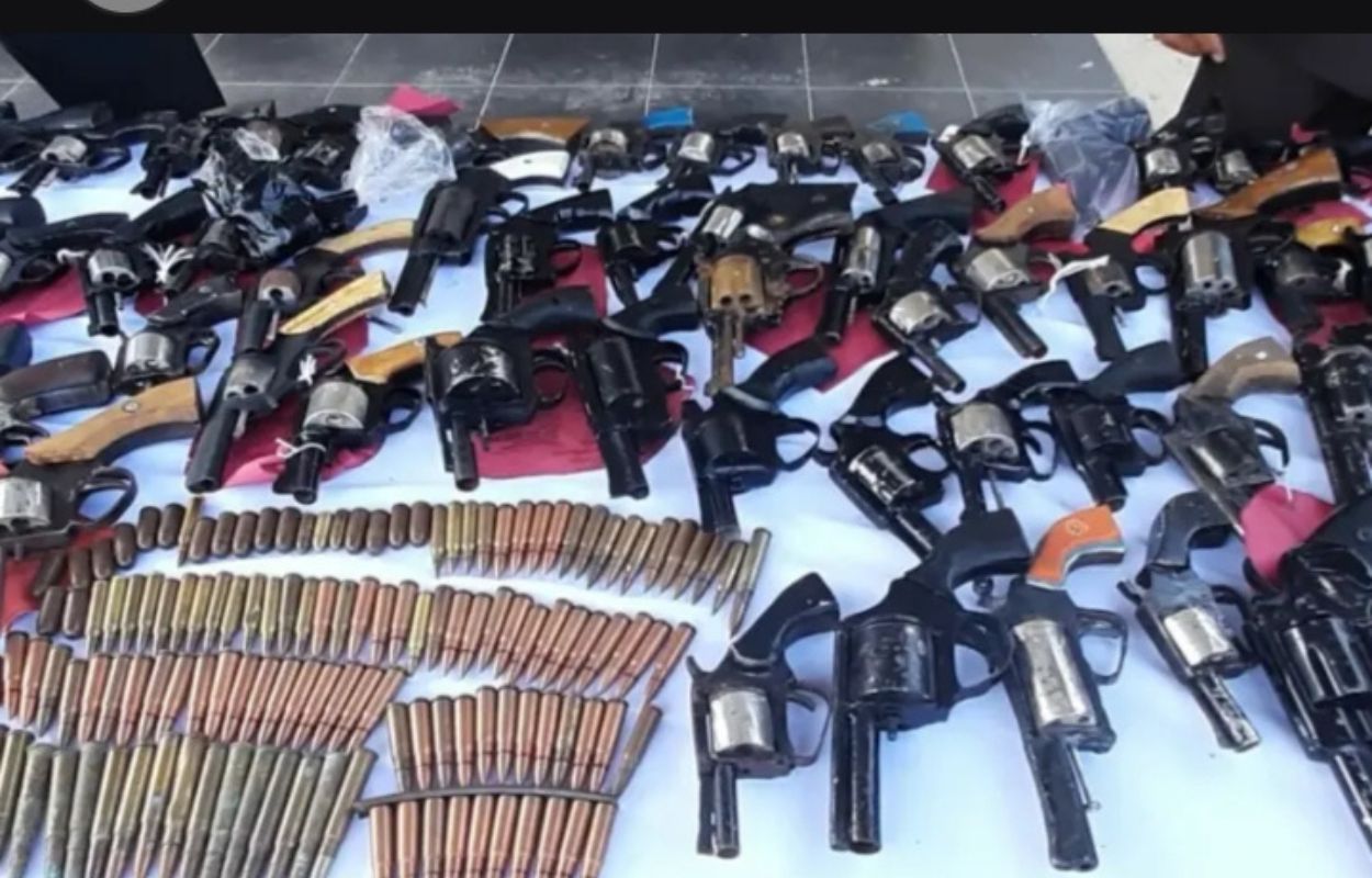 Pelaku Penjual Senjata Api Ilegal Belajar Rakit Senjata sejak 2018