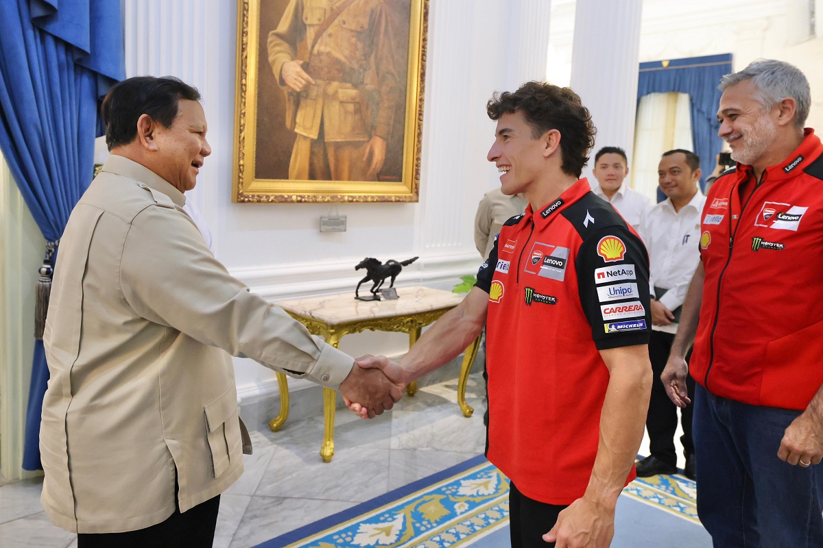 Presiden Prabowo Terima Marc Marquez di Istana, Tegaskan Komitmen pada Sport Tourism dan Regenerasi Pebalap Mu