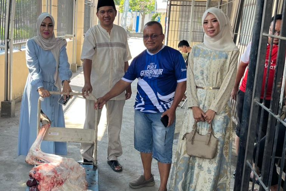 BKD Sulteng Potong 7 Hewan Kurban, Perkuat Semangat Berbagi dan Solidaritas ASN