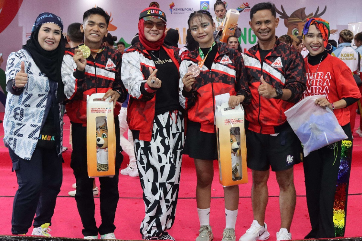 ASIAFI Sulteng Unjuk Gigi di Fornas VIII: Dede Persembahkan Emas, Mauren Bawa Pulang Perunggu