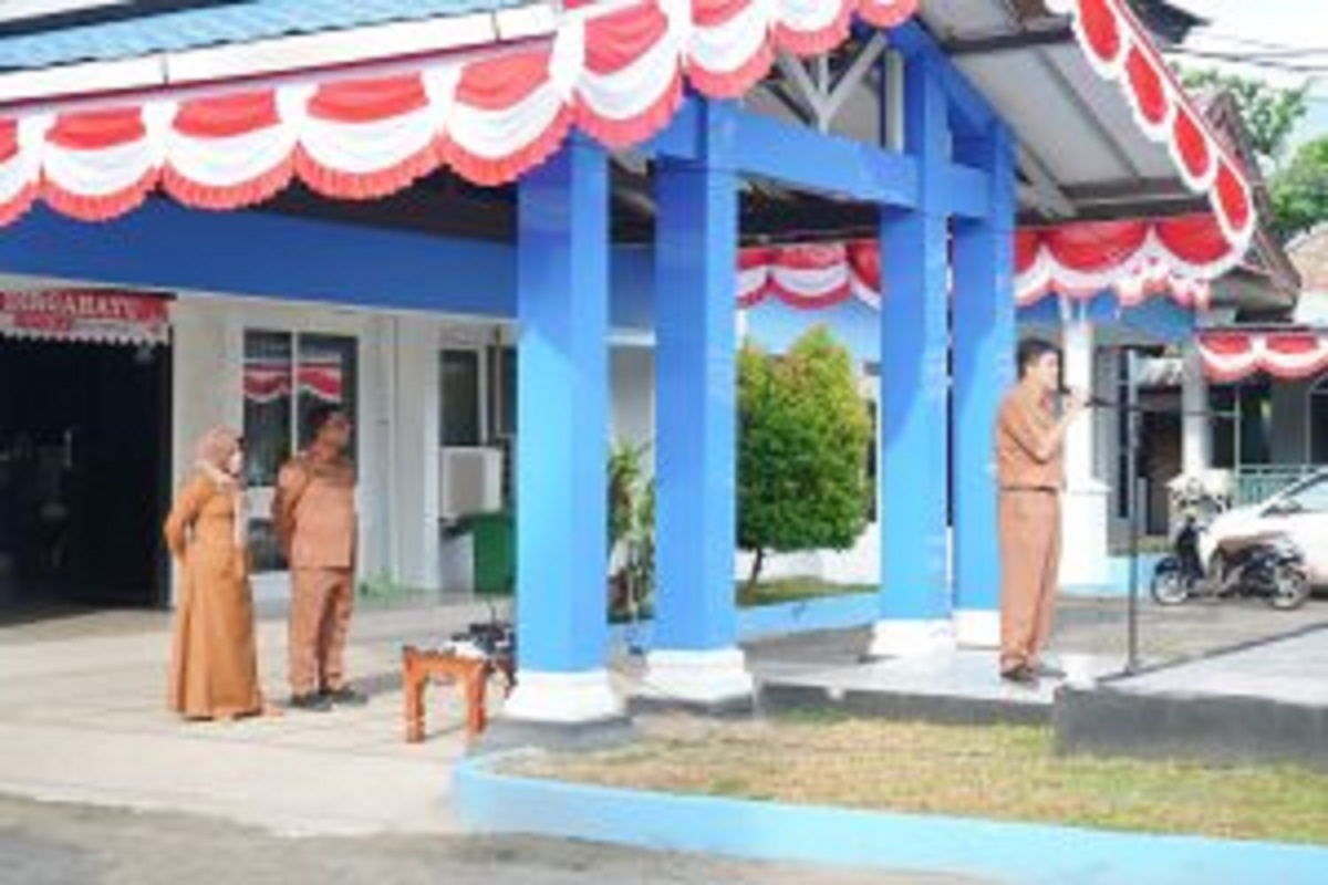 Pimpin Apel, Plt Kadis Kominfosantik Sulteng Tekankan Disiplin dan Ajak Meriahkan HUT ke-80 RI