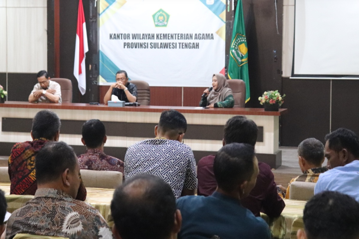Kabag TU Kanwil Kemenag Sulteng Tekankan Lingkungan Kerja Kondusif dan Profesionalisme ASN