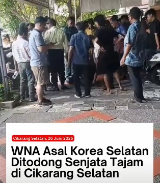 Cikarang Selatan RAWAN bagi WNA! Ditodong dengan SAJAM