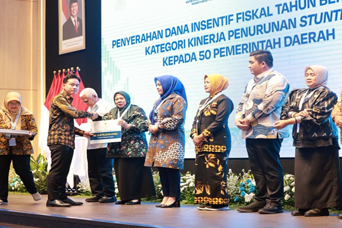 Sulteng Raih Dana Insentif Rp5,6 Miliar atas Keberhasilan Tekan Stunting