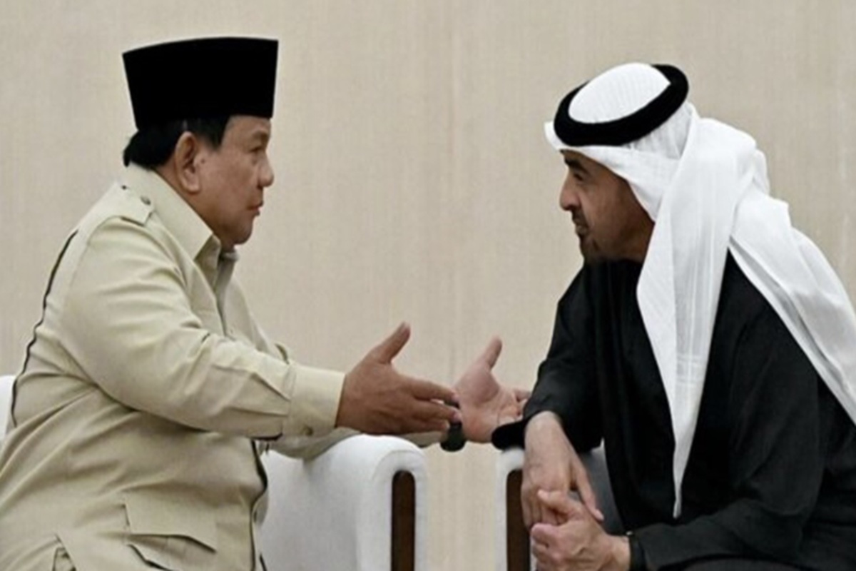 Presiden Prabowo Bertemu Presiden UEA MBZ, Bahas Geopolitik dan Kerja Sama Bilateral