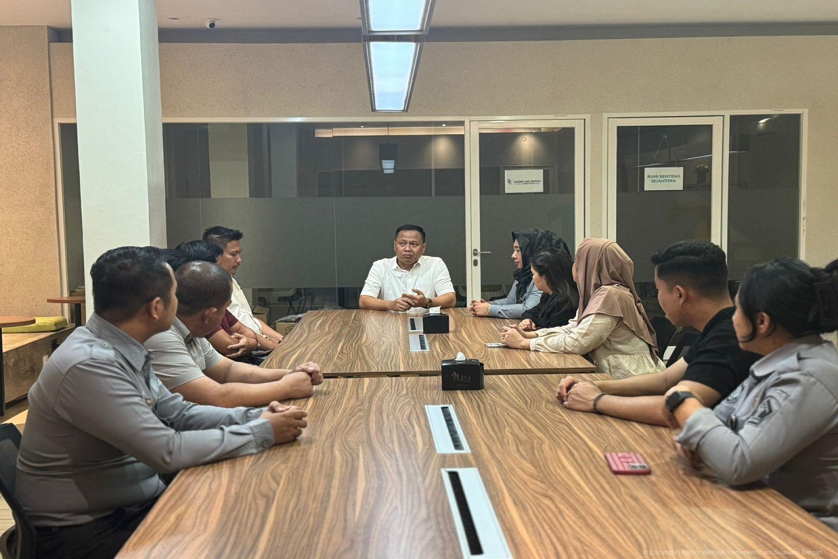 Kanwil Kemenkum Sulteng Perkuat Sinergi dengan Notaris untuk Reformasi Tata Kelola Fidusia