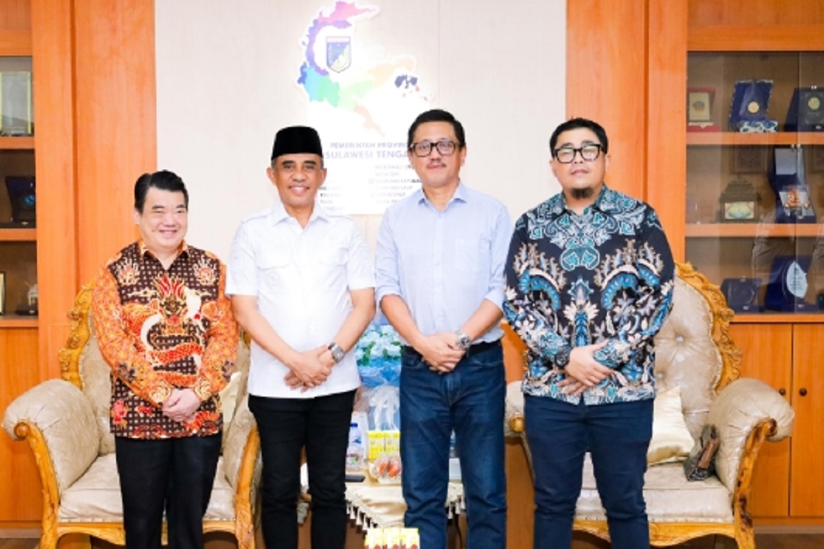 Bertemu Gubernur Anwar, Alfaland Group Akan Kembangkan Investasi Properti di Sulteng