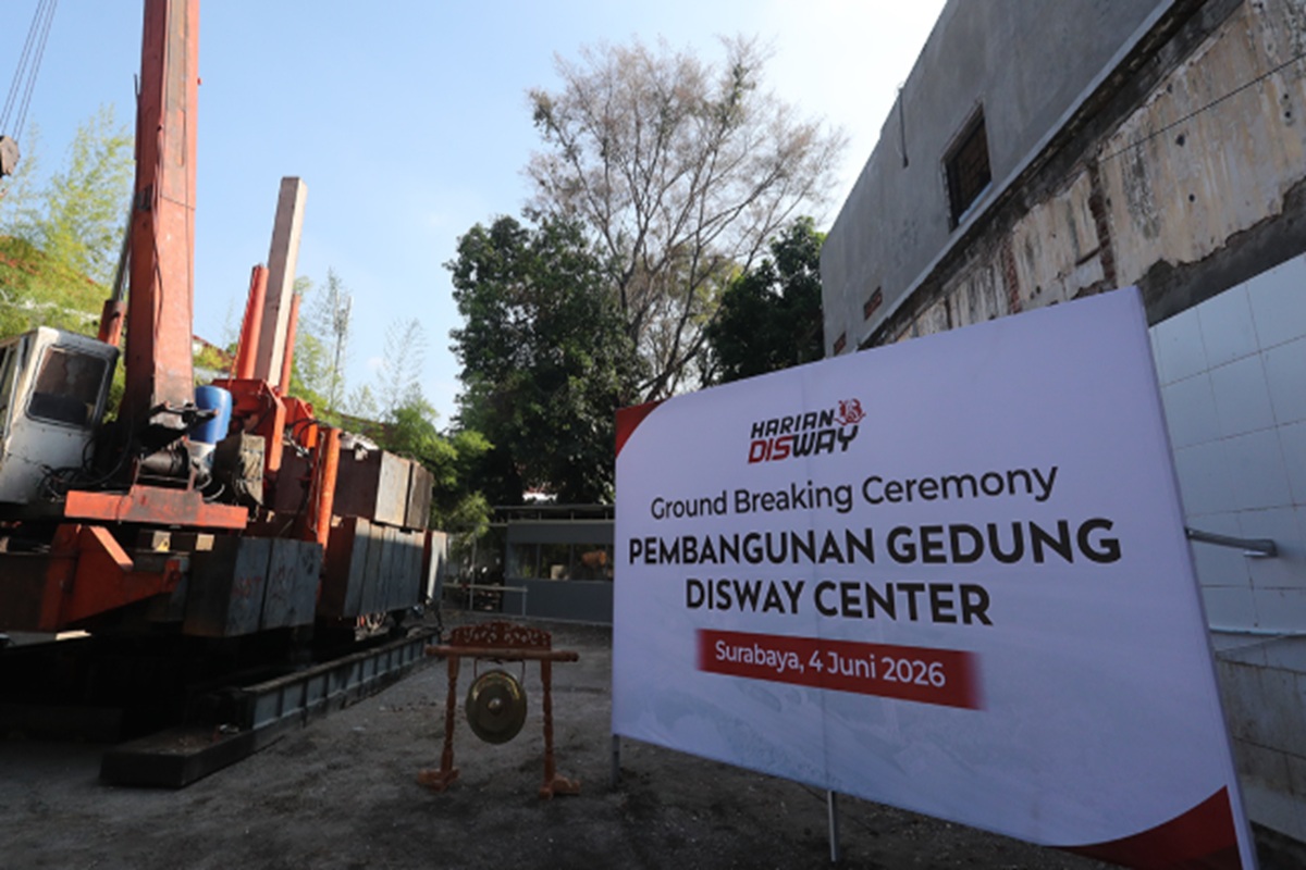 Groundbreaking Digelar, Disway Siapkan Kantor Baru untuk Tiga Entitas
