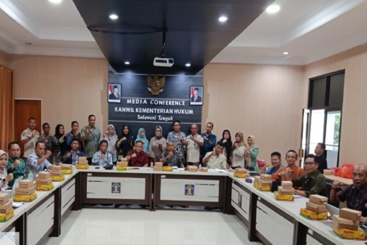 Kanwil Kemenkumham Sulteng Teguhkan Komitmen Harmonisasi Regulasi Daerah Toli-Toli