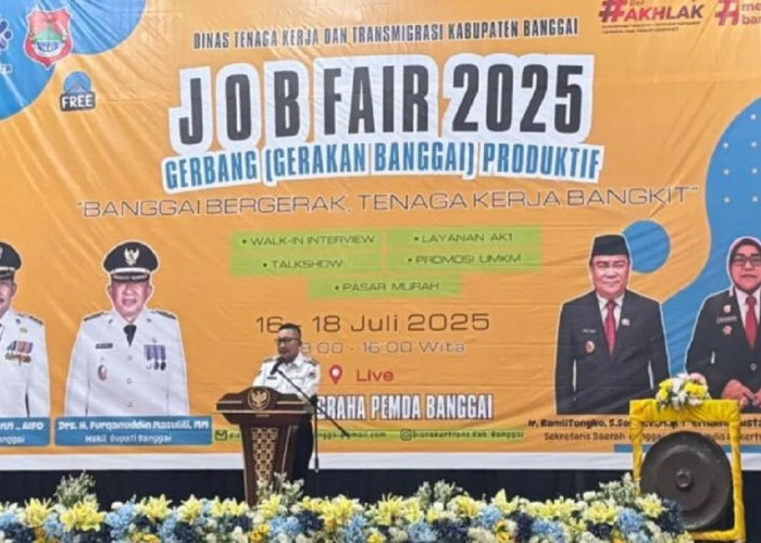 Banggai Job Fair 2025 Buka 365 Peluang Kerja, Target Serap Tenaga Lokal Maksimal