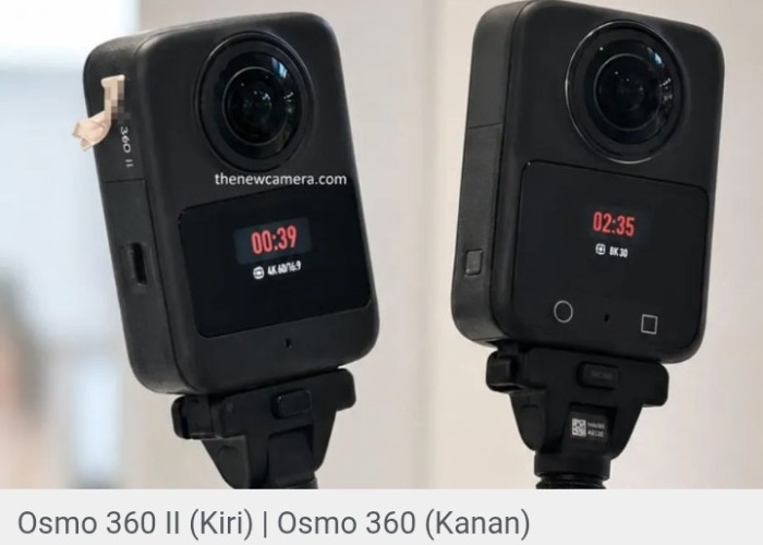 Bekal NFC dan Upgrade Baterai! DJI Osmo 360 II Dipersiapkan