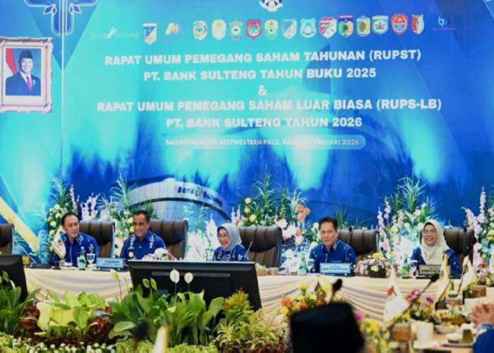 Pemprov Sulteng Evaluasi Kinerja Bank Sulteng dan Dorong Pembangunan Gedung Ikonik