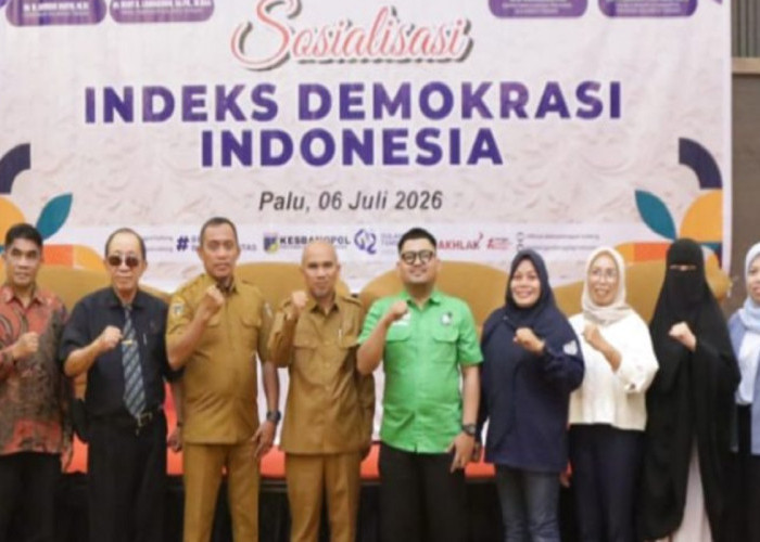 Demokrasi Sulteng Naik Level, Indeks 2025 Tembus Kategori Baik