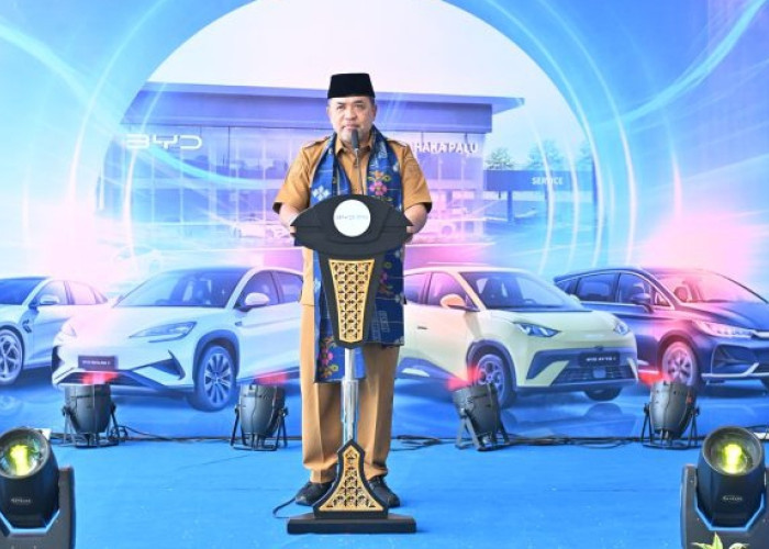 Pemprov Sulteng Apresiasi Kehadiran Showroom BYD HAKA Palu, Simbol Kesiapan Menuju Era Transportasi Hijau