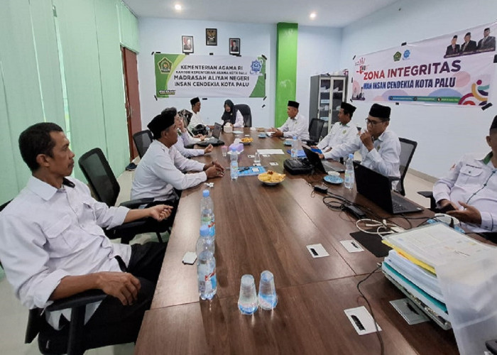 MAN 2 Palu dan MAN IC Palu Jadi Lokasi Perdana Penilaian Zona Integritas Tahap I