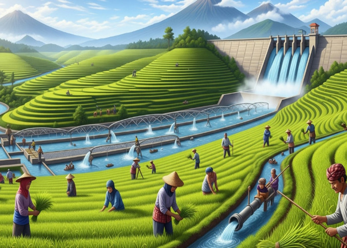 Bendungan Mega, Pilar Swasembada Pangan Indonesia