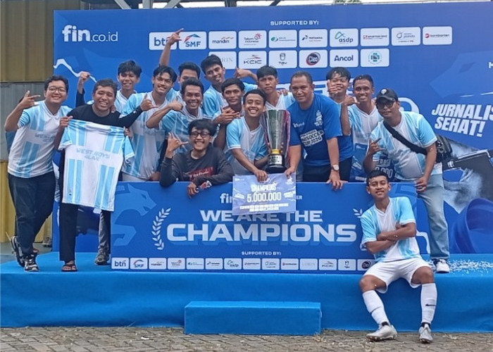 FinPress Mini Soccer Cup 2026, Direktur Keuangan Disway: 'Main Cantik dan Jaga Sportifitas!'