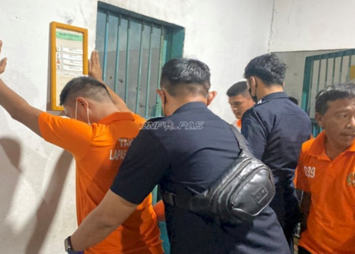Razia Mendadak Lapas Luwuk Bongkar Barang Terlarang, 2 Napi Positif Narkoba!