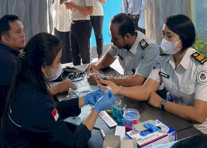ASN Rutan Donggala Gelar Donor Darah, Wujudkan Kepedulian Sosial Sambut HBP ke-62