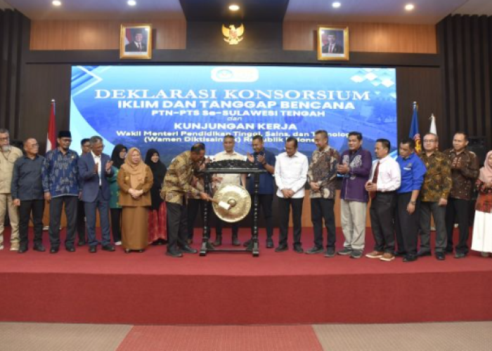 Konsorsium Kampus Sulteng Resmi Dibentuk, Fokus Riset dan Mitigasi Bencana
