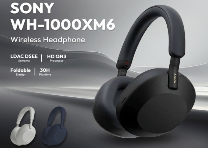 Sony WH-1000XM6 Berubah Desain! Lebih Stylish dengan Konsep ini